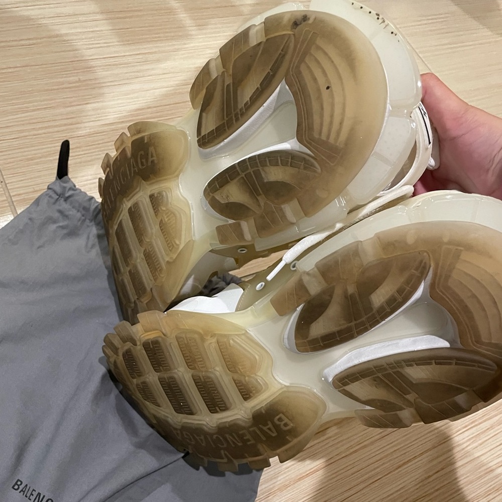 Balenciaga Track Clear Sole Sneakers - Picture 3 of 7